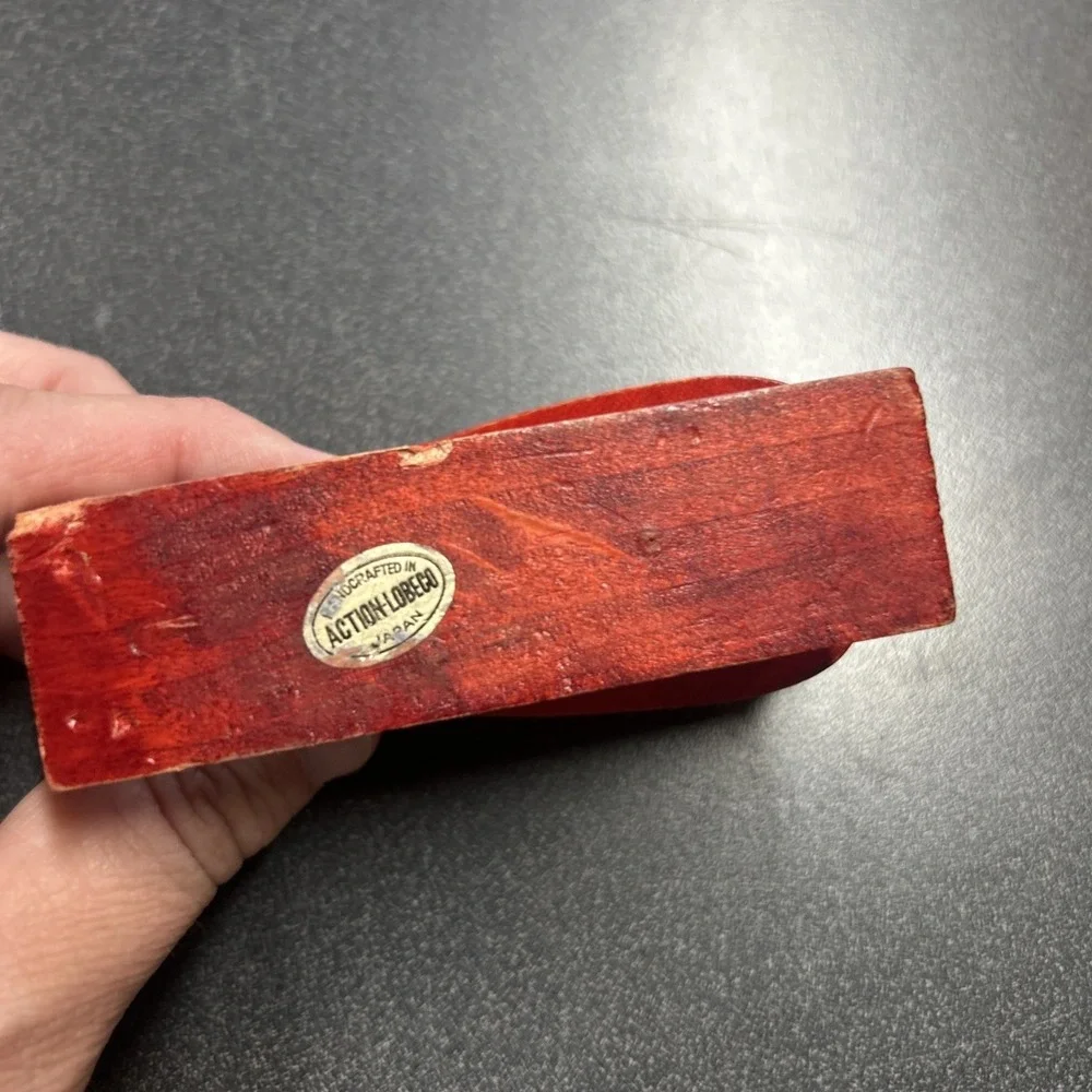 Vintage Counterpoint Wooden Strawberry  Stapler-Made In Japan